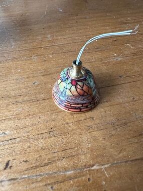 Miniature Stained Pendant Light Shade